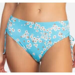 Roxy Mock Maui Classics Hipster Laced Bikini Bottom L NWT